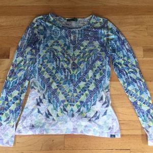Prana long sleeve top, size XS